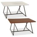Safco Oasis Sitting Height Teaming Table - White SAF3019WW